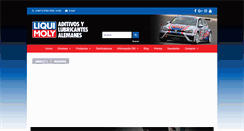 Desktop Screenshot of liqui-moly.com.ar