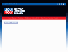 Tablet Screenshot of liqui-moly.com.ar